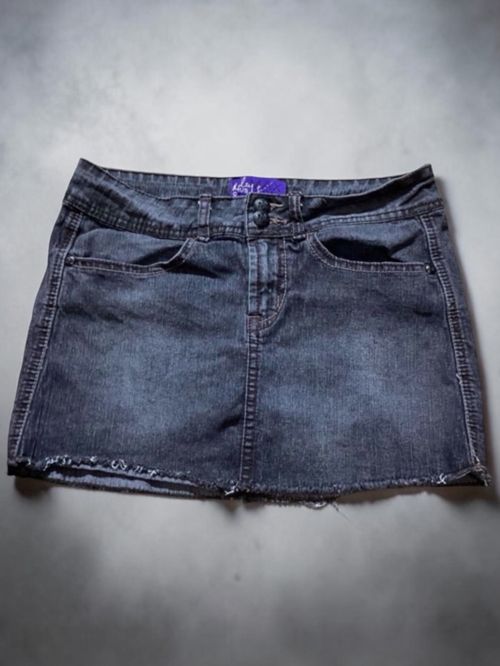 Miley Cyrus & Max Azria Black Mini Skirt